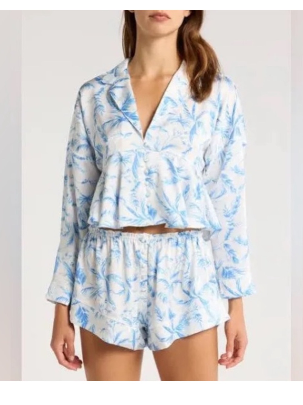 FP Floral Shortie PJ's